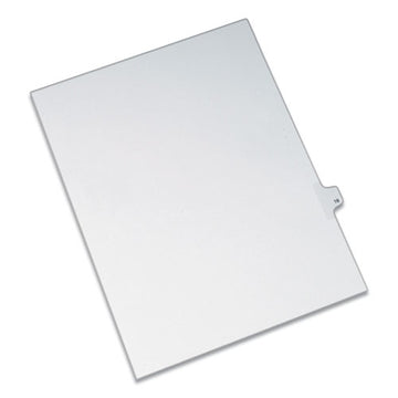 Avery® Preprinted Legal Exhibit Side Tab Index Dividers, Allstate Style, 10-tab, 18, 11 X 8.5, White, 25-pack freeshipping - TVN Wholesale